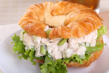 chicken salad croissant